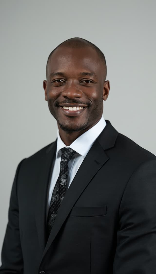 Smart casual ensemble with a cardigan in a luxury garden setting