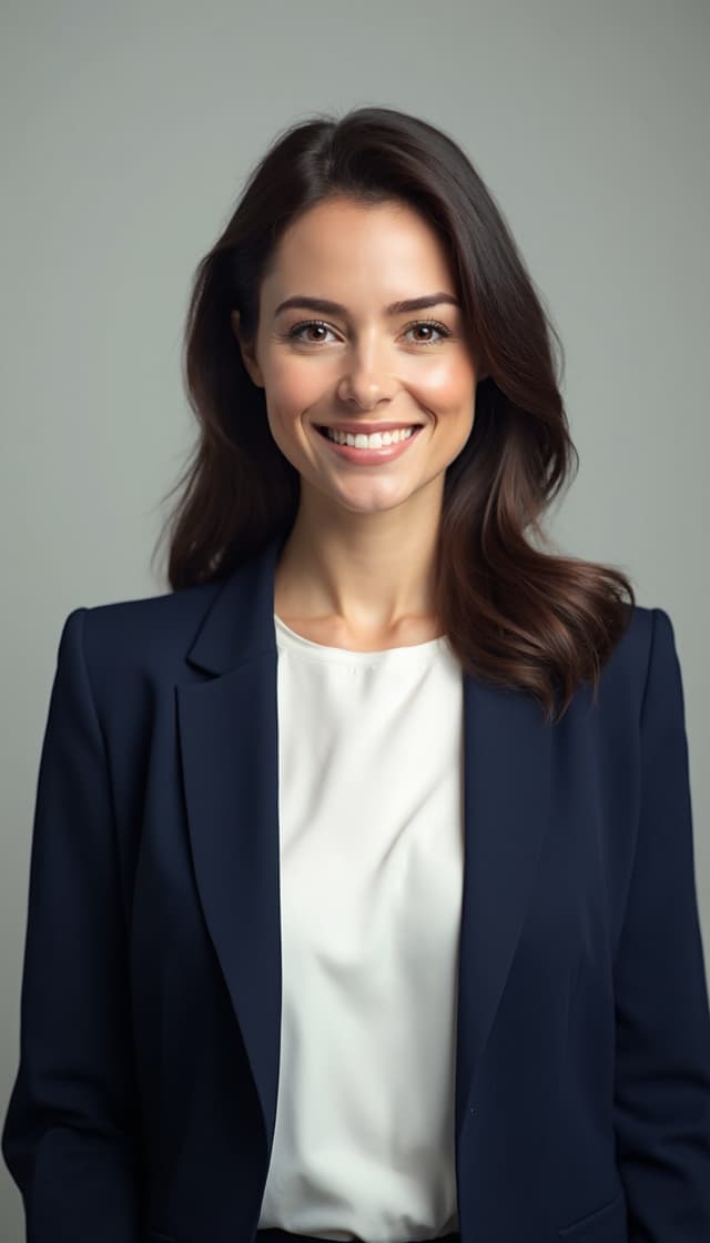 Business casual outfit featuring a gray button-down shirt in an elegant lobby