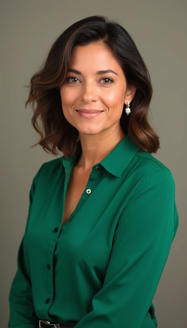 Business formal attire with a pinstripe suit in a boardroom setting